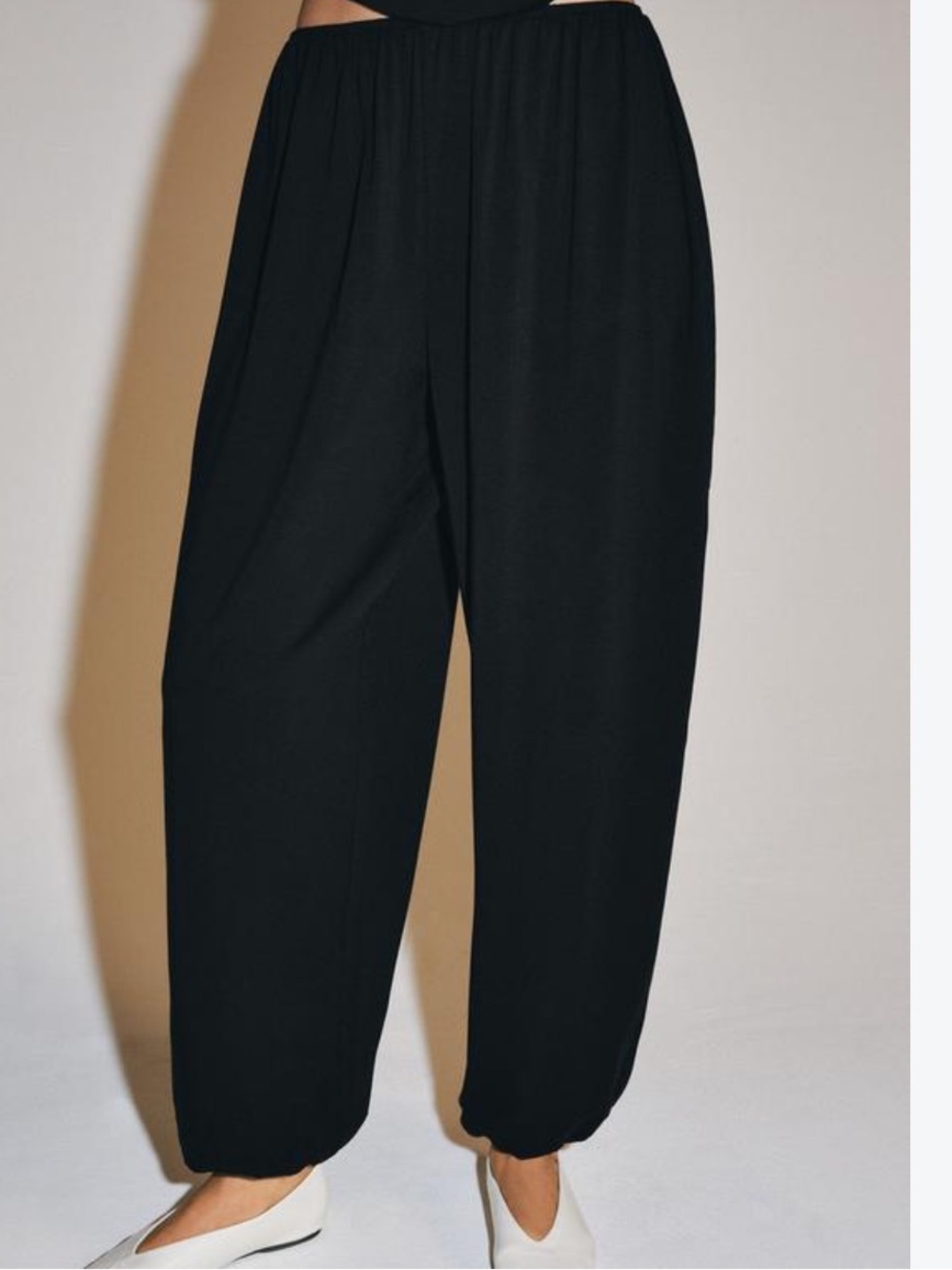 ZARA Black Balloon Trousers